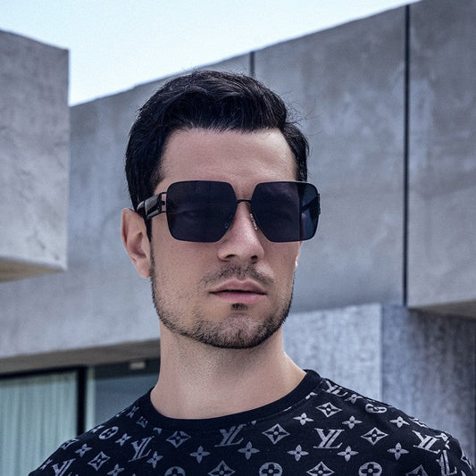 Stylish Versatile Square Sunglasses