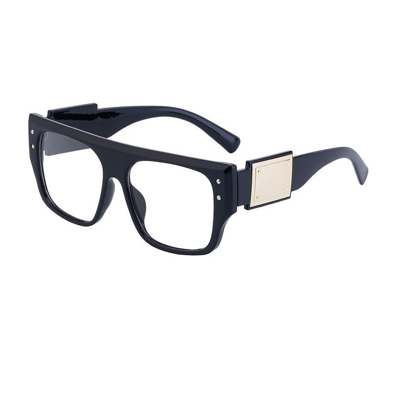 Unisex UV400 Square Frame Color Changing Sun Protection Eyewear Sunglasses