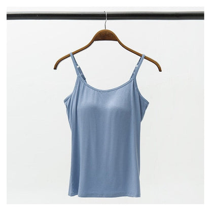 Padded Wireless One-Piece Bra Camisole
