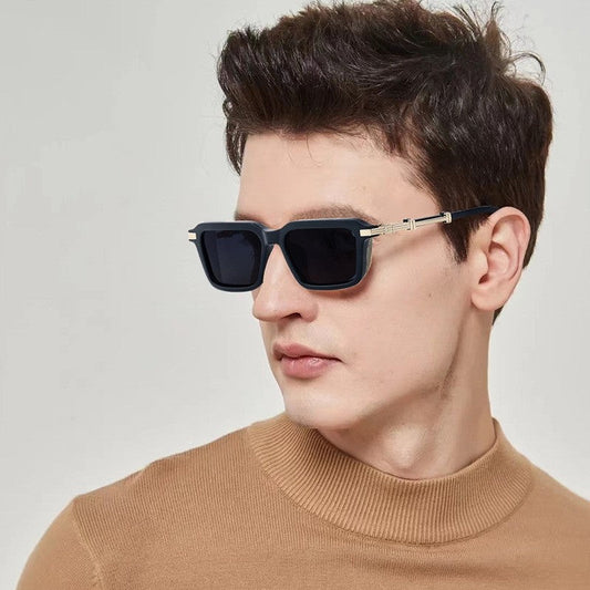 Men's Vintage Punk Square Sunglasses