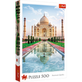 500 Piece Jigsaw Puzzle, Taj Mahal, Agra India Puzzles, Mausoleum Puzzles, Adult Puzzles, Trefl 37164