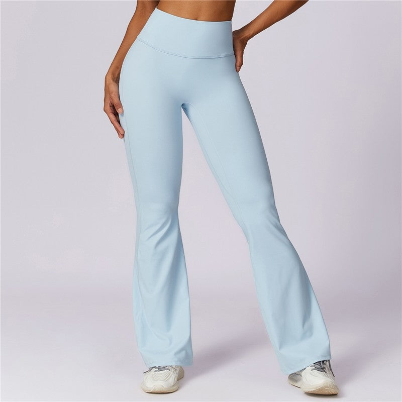 Slightly Flared High-Waisted Casual Sweatpants