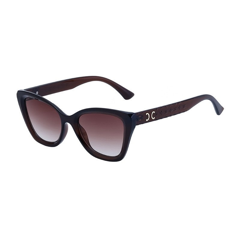 Women Fashion Cat Eye Sunscreen Sunglasses