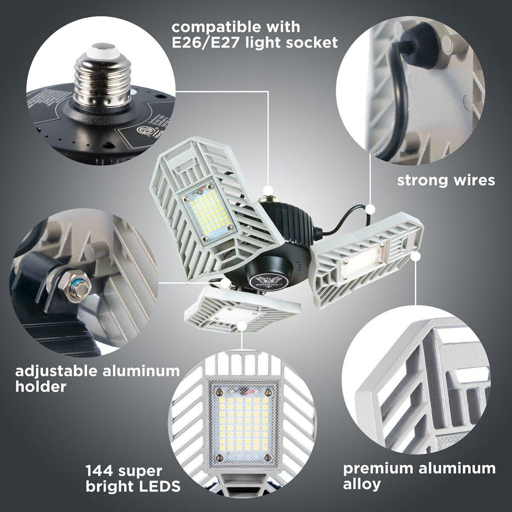 Led Garage Light-Led Adjustable Light-T Led Light
