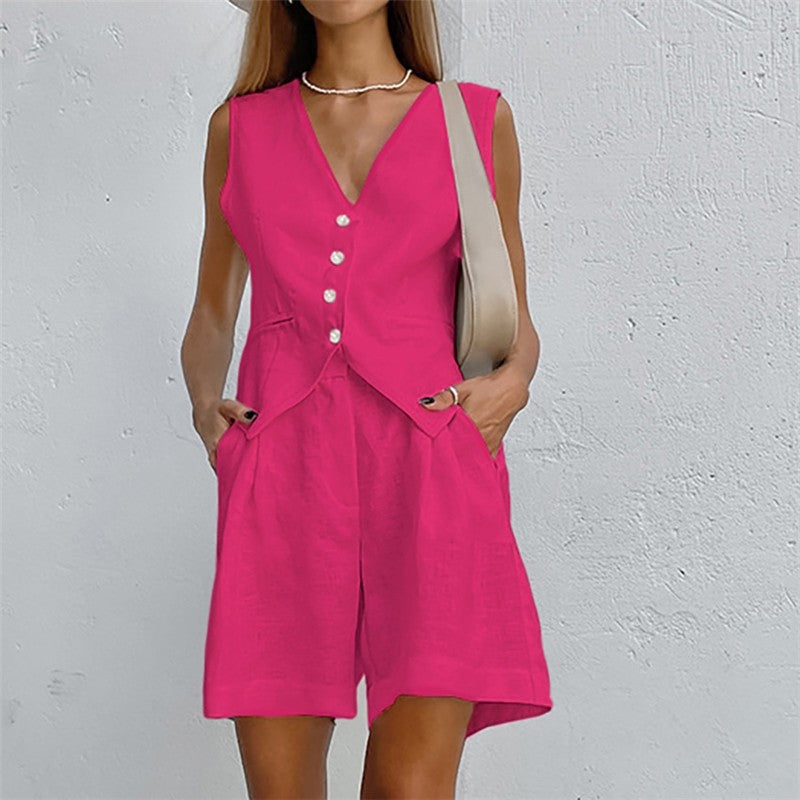 Slim Fit Women's Cotton Pajama Set with Soft and Comfortable Fabric