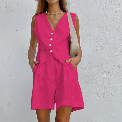Slim Fit Women's Cotton Pajama Set with Soft and Comfortable Fabric