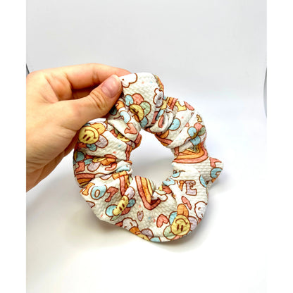 Mini Love is Love Pastel Bullet Scrunchie