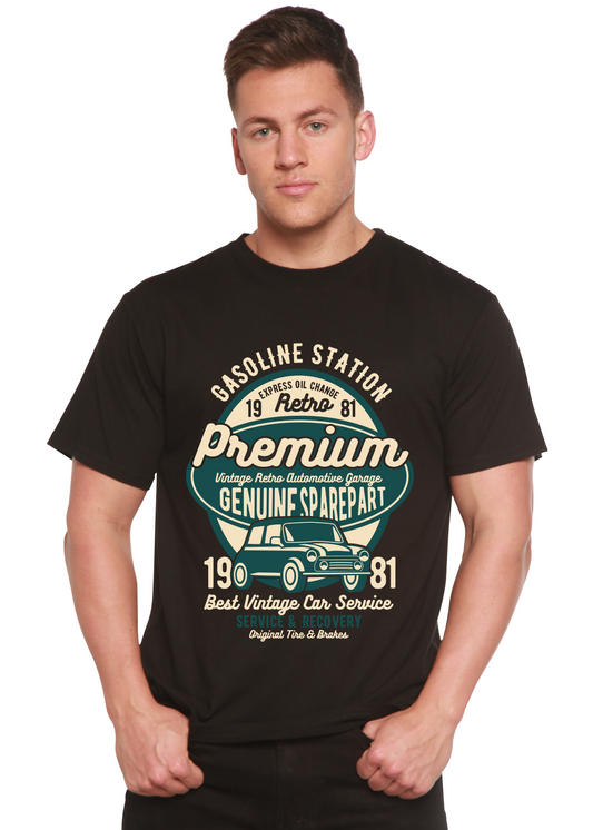 Premium Garage Spun Bamboo® Men's Bamboo Viscose/Organic Cotton Short Sleeve Graphic T-Shirt