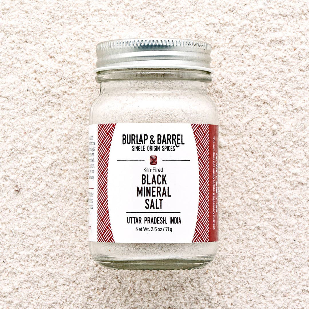 Black Mineral Salt (Kala namak) - Single Origin Spice