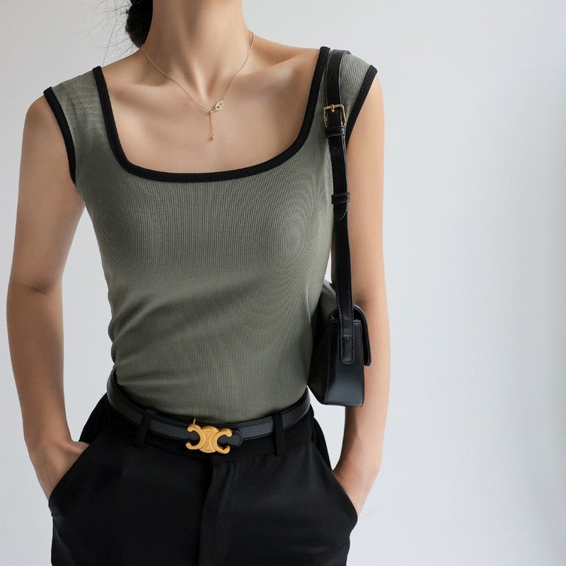 Cozy Knit V-Neck Camisole