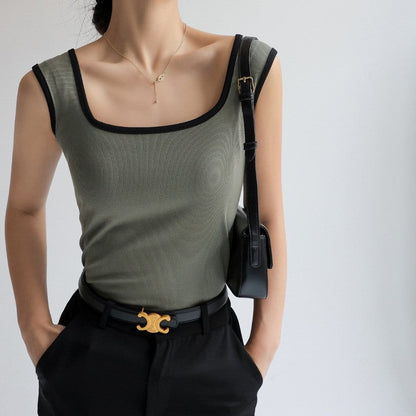 Cozy Knit V-Neck Camisole