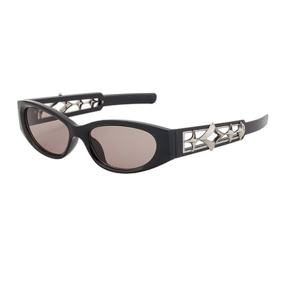 Unisex UV400 Full Oval Frame Outdoor Sport Cycling Eyewear Sunglasses