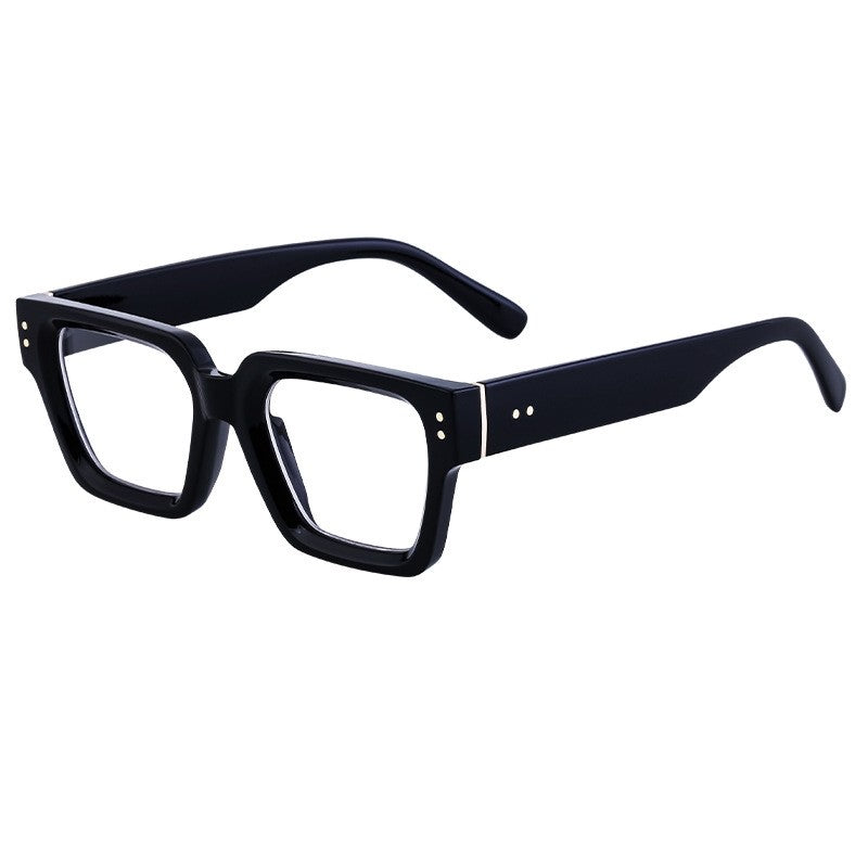 Unisex Fashionable Square Frame Flat Mirror