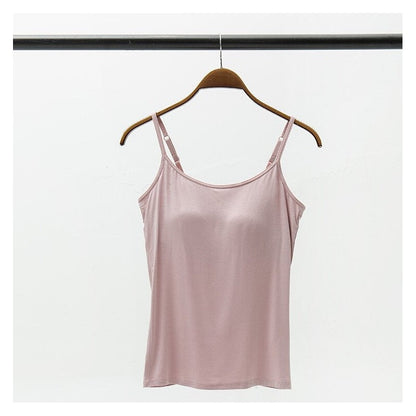 Padded Wireless One-Piece Bra Camisole