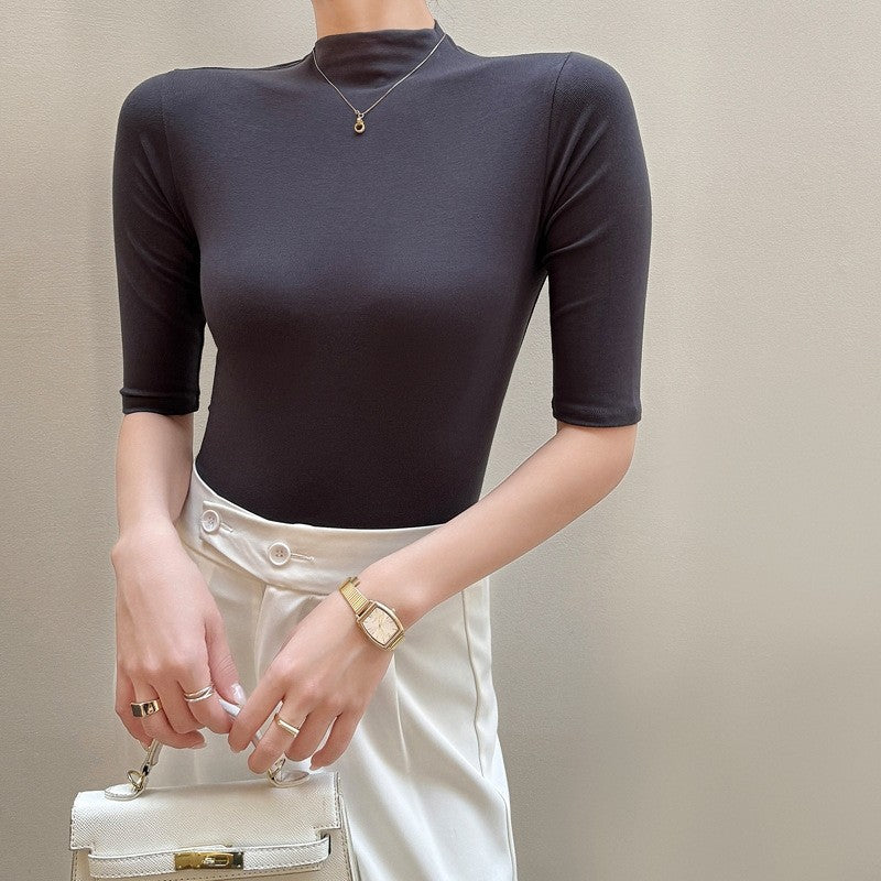 Short Sleeve Modal Shoulder T-Shirt