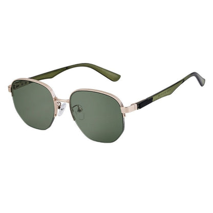 Fashion Full Square Frame Outdoor UV400 Sun Protection Eyewear Sunglasses