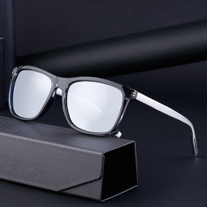 Box Polarized Men's Sunscreen Aluminum Magnesium Sunglasses