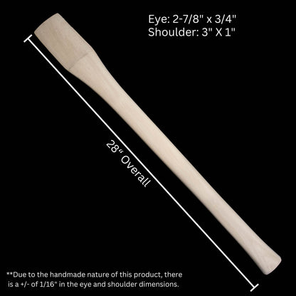 Double Bit Axe Handle - 28" - Whiskey River Premium Select