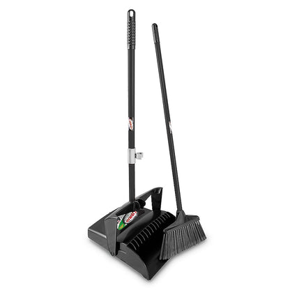 Libman Angle Broom & Dustpan Set - Multi-Surface Cleaning