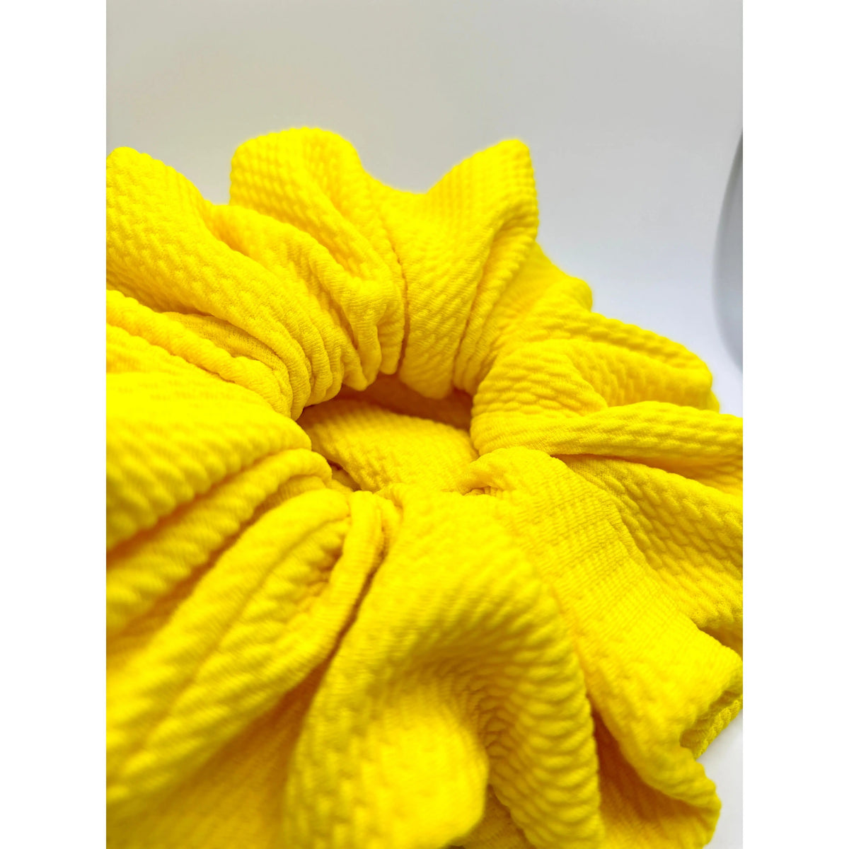 Yellow Bullet Scrunchie