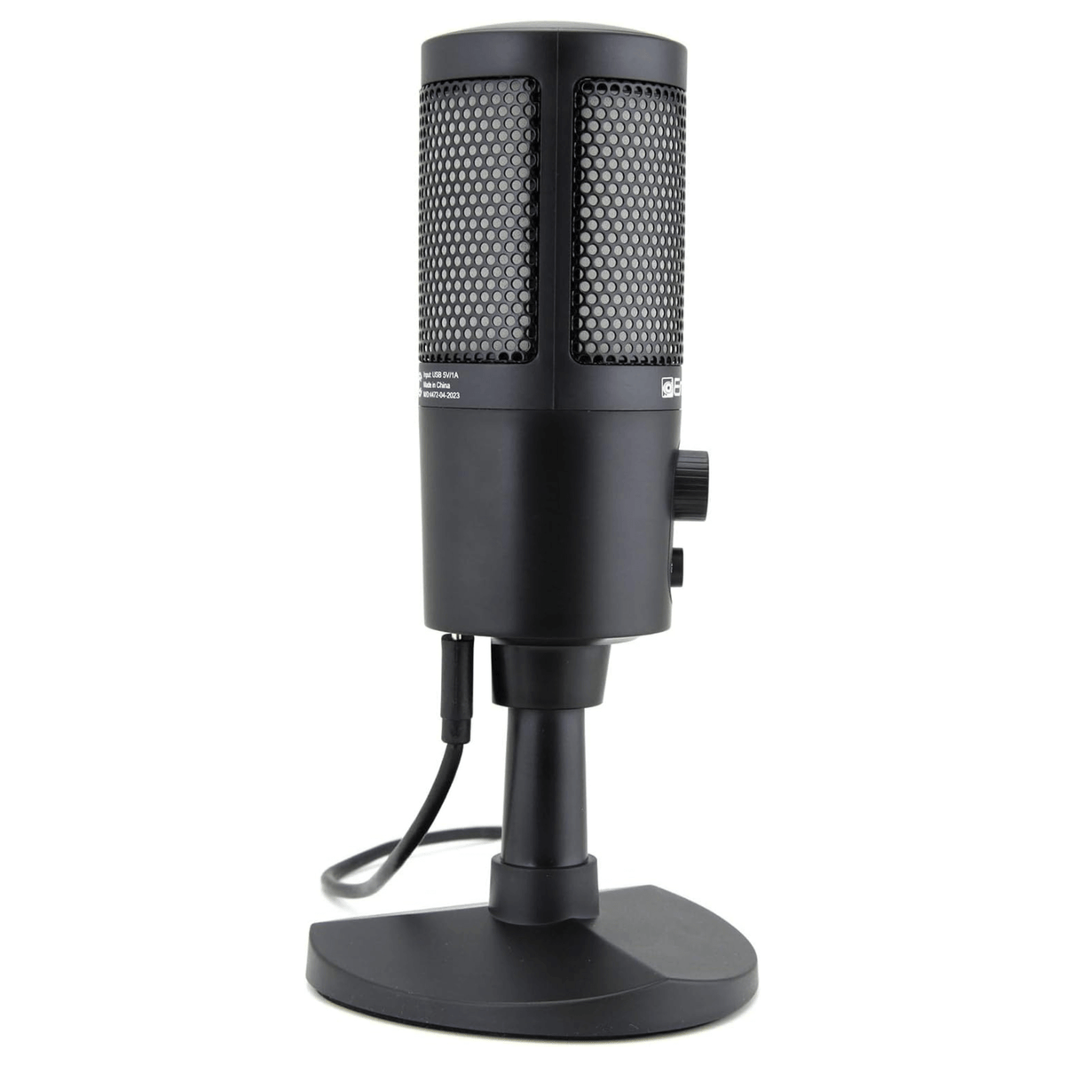 Emerson USB Gaming & Streaming Microphone with RGB Lighting with Tap-to-Mute