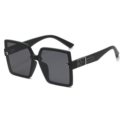 Fashion Large Square Frame Outdoor Sun Protection Polarized Sunglasses