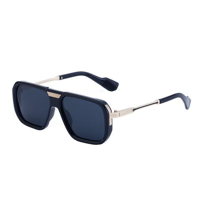 UV400 Sun Protection Retro Square Frame Outdoor Driving Eyewear Sunglasses