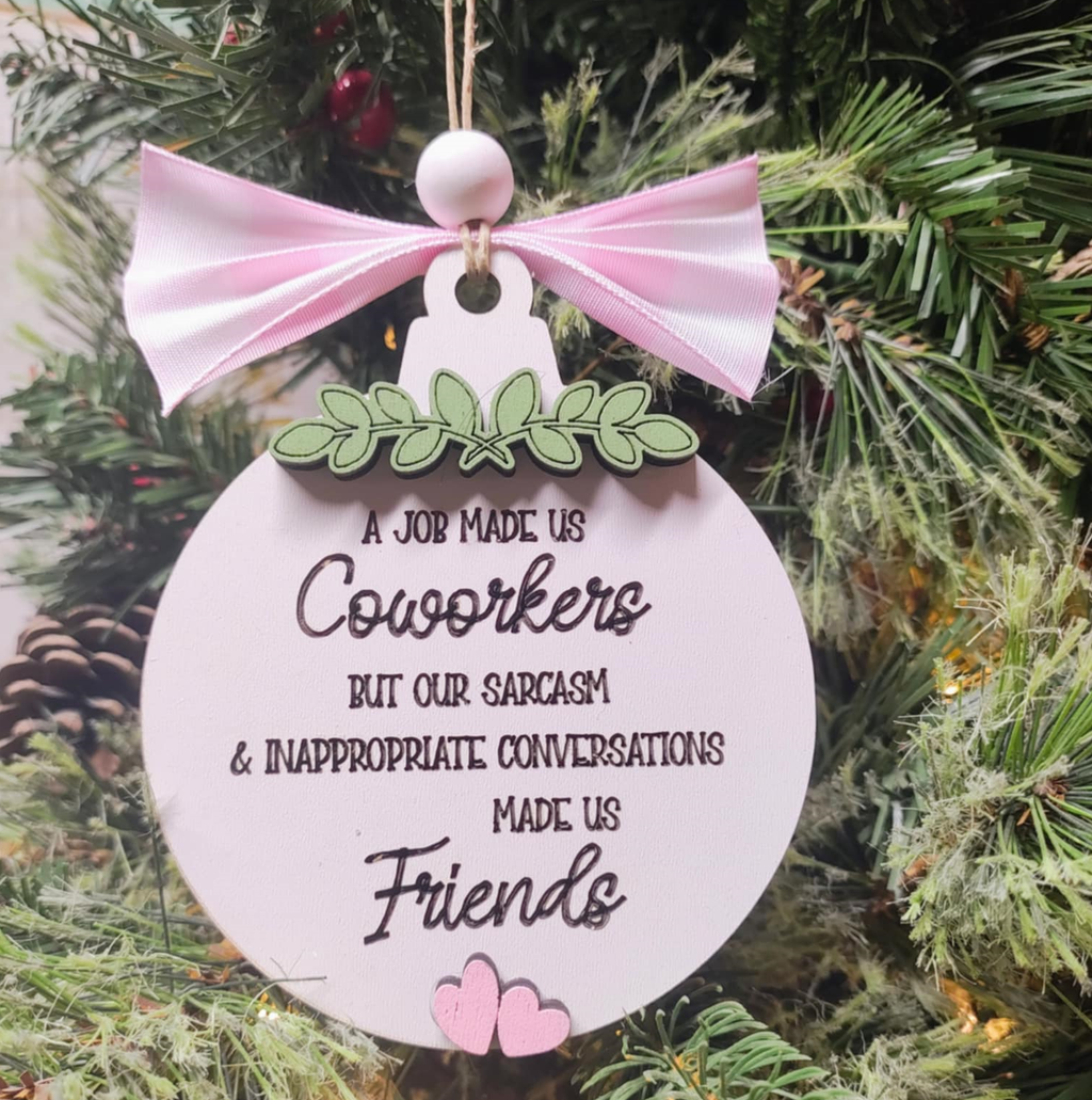 Coworker Friends Ornament