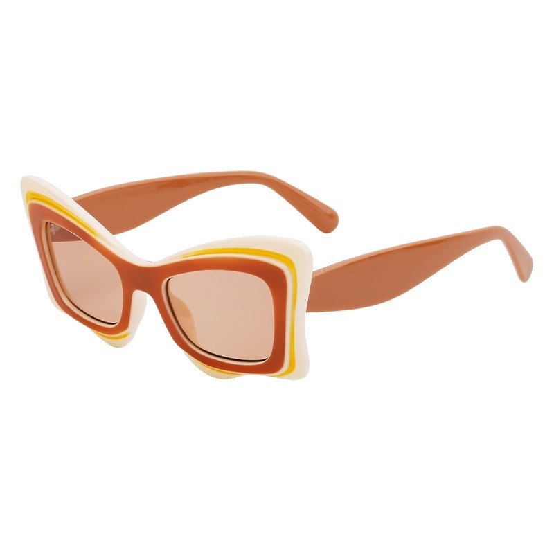 Fashion Full Butterfly Frame UV400 UV Protection Outdoor Eyewear Sunglasses