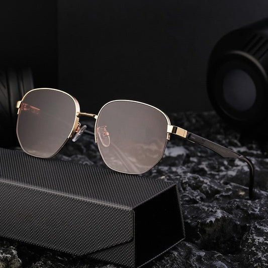 Fashion Full Square Frame Outdoor UV400 Sun Protection Eyewear Sunglasses
