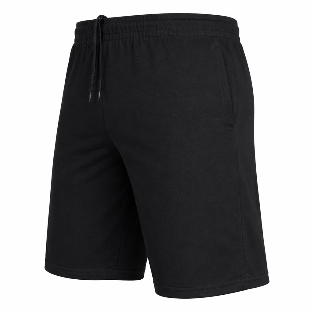 5-Pack Men’s Moder Fit Cotton Blend Lounge Shorts (S-3XL) (Black & Grey & Charcoal & Hunter & Royal)