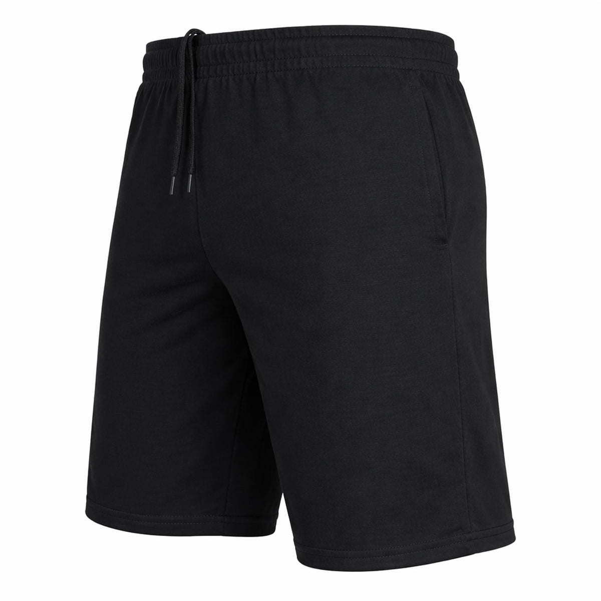5-Pack Men’s Moder Fit Cotton Blend Lounge Shorts (S-3XL) (Black & Grey & Charcoal & Hunter & Royal)