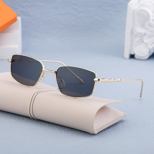 Fashion Full Metal Frame UV400 Sun Protection Outdoor Eyewear Sunglasses