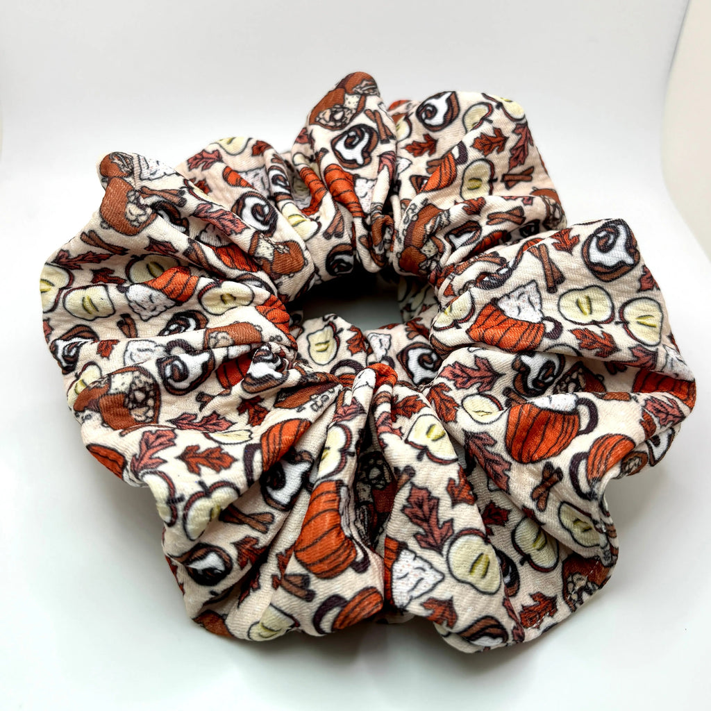 Cinnamon Spice Fall Bullet Scrunchie