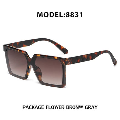 Fashion Sunglasses With Integrated Frame