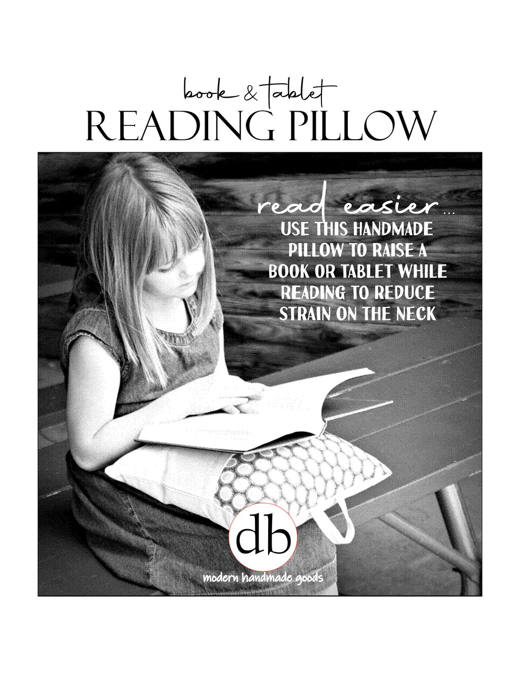 And So the Adventure Begins, Reading Pillow, camping