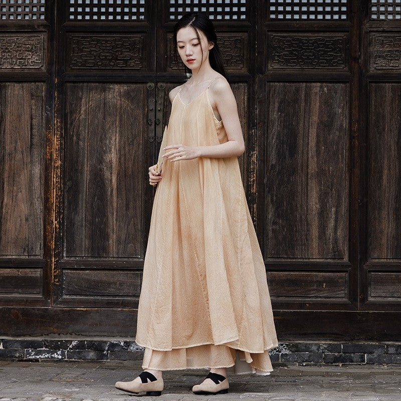 Solid Color A-Line Spaghetti Strap Dress

Would you like any more help with this title?