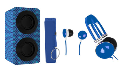 Naxa Portable Bluetooth Stereo Speakers Entertainment Pack (NAS-3061A)