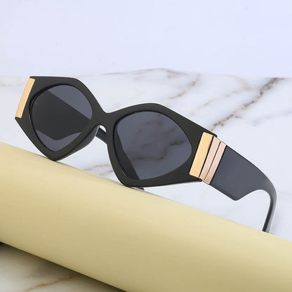 Ladies Fashion Oversized Wide-Leg Sunglasses
