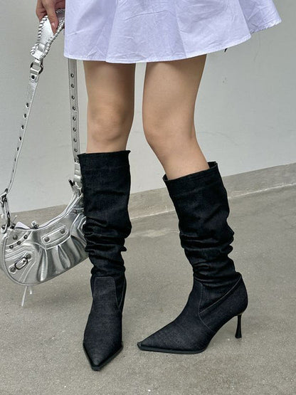 Stilettos Pointed-Toe Boots