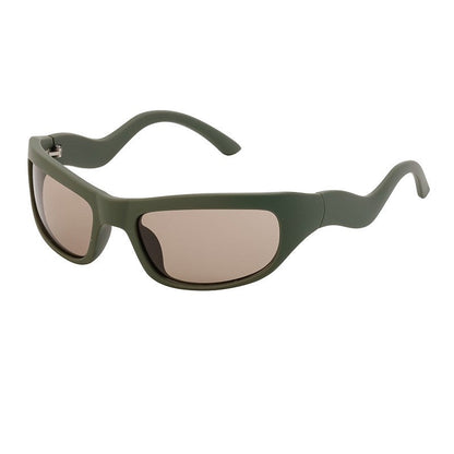 Unisex UV400 Full Frame Shockproof Outdoor Sports Eyewear Sunglasses
