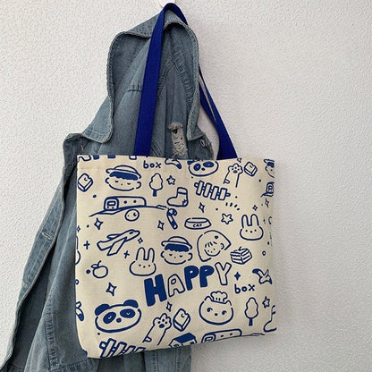 Large Capacity Canvas Shoulder Bag