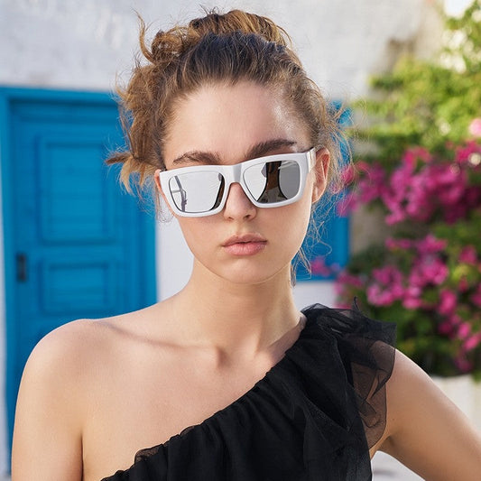 Ladies Fashion Trend Retro Wide-Leg Sunglasses