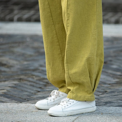 Lightweight Casual Lantern Pants in Solid Color