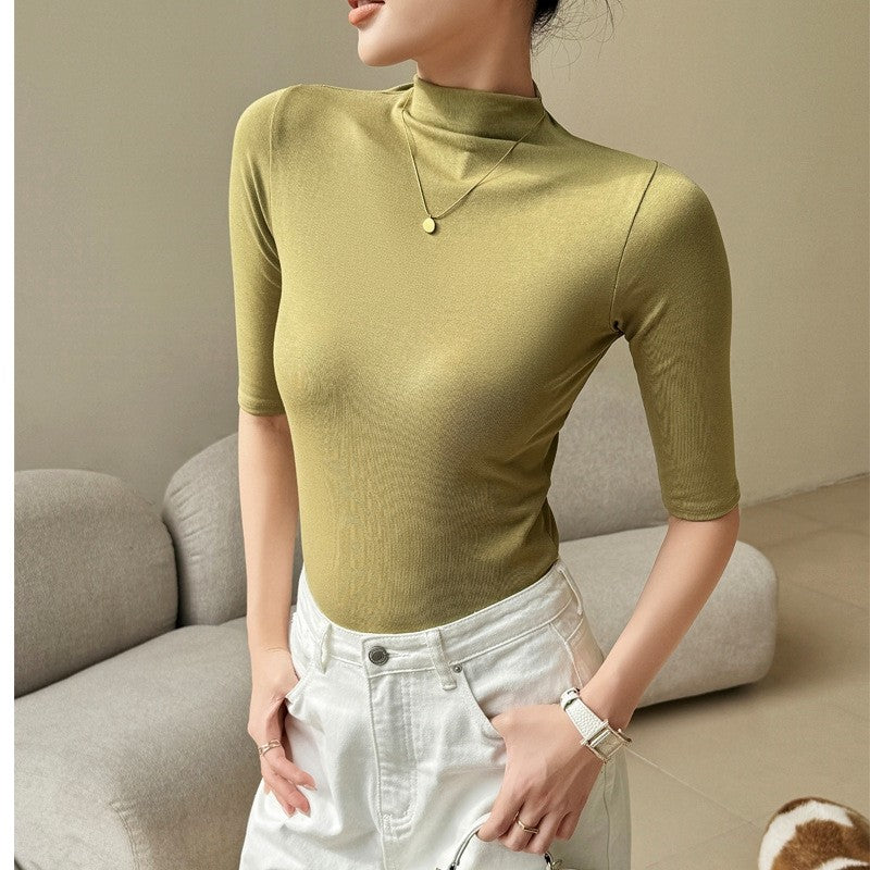 Short Sleeve Modal Shoulder T-Shirt