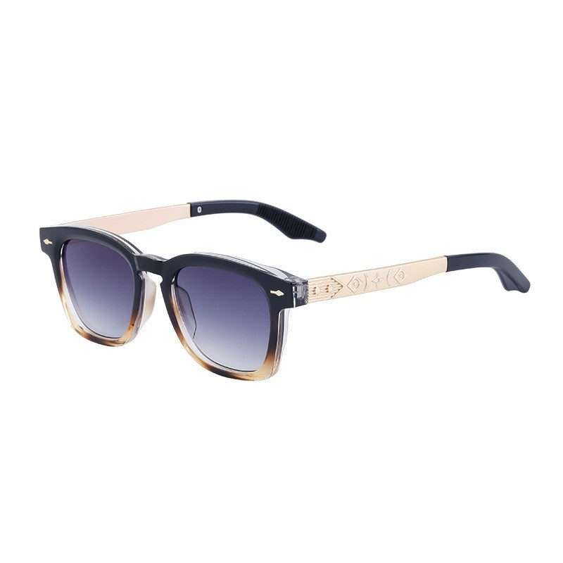 Men's Trendy Retro Box Sunglasses