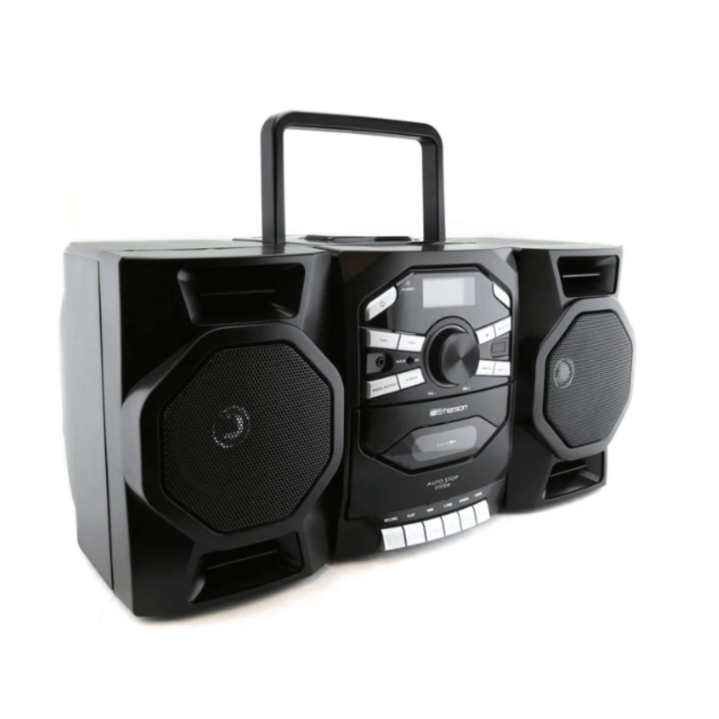 Emerson Portable CD & Cassette Stereo Boombox