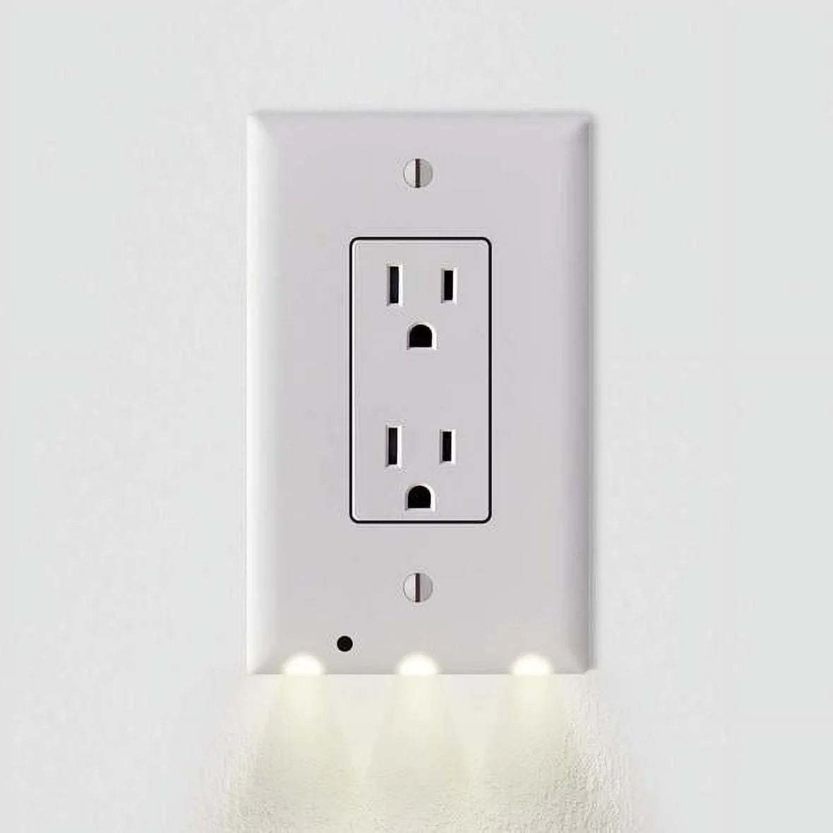 5-Pack Outlet Cover with Built-In LED Night Light - 2 Styles