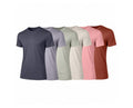 5-Pack Men’s Short Sleeve Fashion Stretch Rayon Tees (M-3XL) 5-Pack Assorted