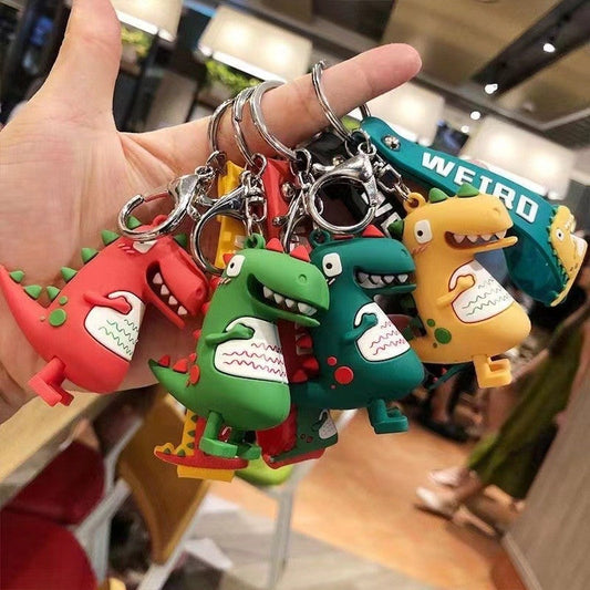 Creative Dinosaur Keychain Bag Charm - Trendy and Cute